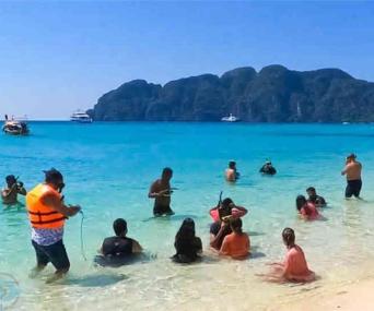 Full Day Phi Phi Island Tour by Royal Jet Cruiser (Standard Class) - Image 2